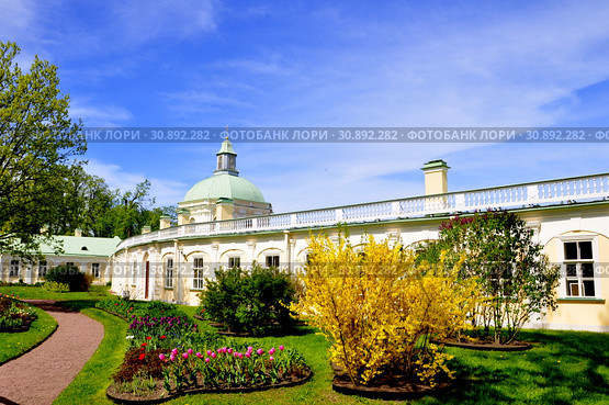 Большой Меншиковский дворец в Ломоносове. Фрагмент (2019 год). Стоковое фото, фотограф Владимир Кошарев / Фотобанк Лори