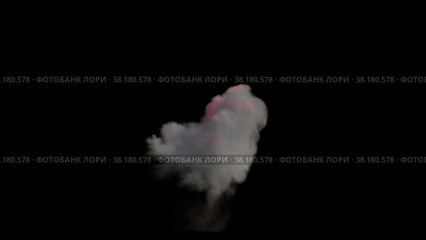 Большой Взрыв Изолированный Альфа Каналом в 4К версия 15. Стоковая анимация, аниматор Max Konnov / Фотобанк Лори