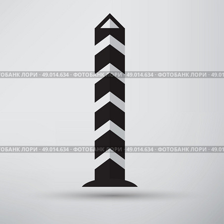 Border post. Стоковая иллюстрация, агентство Ingram Publishing / Фотобанк Лори