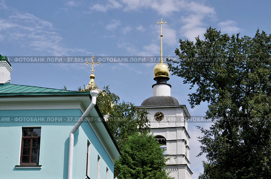 Борисоглебский монастырь. Город Дмитров, Московская область. Собор Бориса и Глеба, фрагмент (2021 год). Стоковое фото, фотограф Илюхина Наталья / Фотобанк Лори