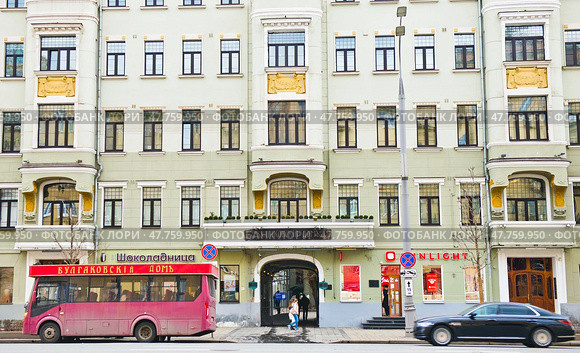 Булгаковский дом. Улица Большая Садовая, дом 10. Москва. Редакционное фото, фотограф E. O. / Фотобанк Лори