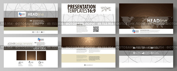 Business templates in HD format for presentation slides. Easy editable abstract vector layouts in flat design. Alchemical theme. Fractal art background. Sacred geometry. Mysterious relaxation pattern.. Business templates in HD format for presentation slides. Easy editable abstract vector layouts in flat design. Alchemical theme. Fractal art background. Sacred geometry. Mysterious relaxation pattern. Стоковая иллюстрация, агентство Ingram Publishing / Фотобанк Лори