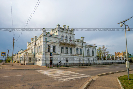 Бутинский дворец, г. Нерчинск, Забайкальский край. Редакционное фото, фотограф Геннадий Соловьев / Фотобанк Лори