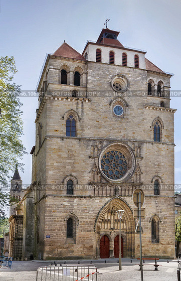 Cahors Cathedral, France (2018 год). Стоковое фото, фотограф Boris Breytman / Фотобанк Лори