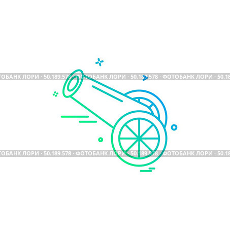 Cannon icon design vector. Стоковая иллюстрация, агентство Ingram Publishing / Фотобанк Лори