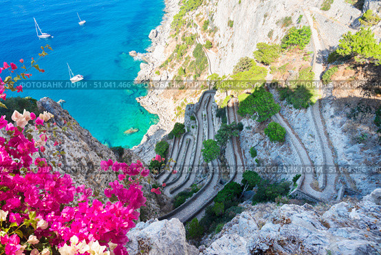 Capri island, Italy (2017 год). Стоковое фото, фотограф Anastasy Yarmolovich / Фотобанк Лори