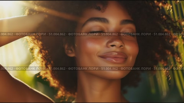 Capturing joy and beauty in golden sunlight at a tropical location in the late afternoon. Стоковое AI-видео, аниматор Сергей Толмачёв / Фотобанк Лори