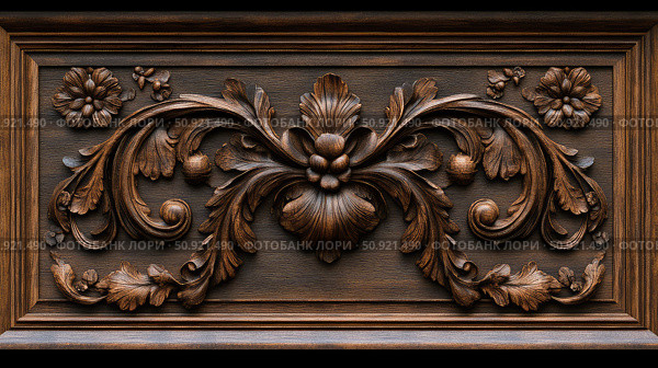 chairrail wood trim ai generated. Стоковое AI-изображение, AI-художник Vectorwin / Фотобанк Лори