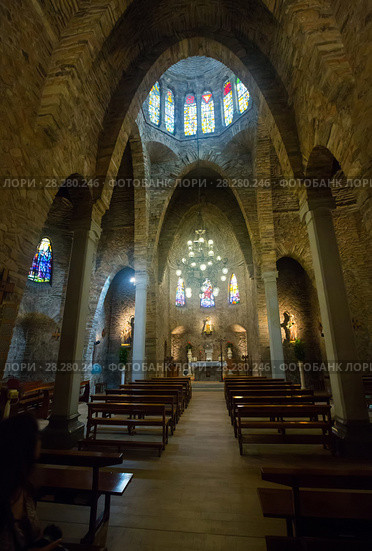 Chapel of House of Del Santo Cristo, Igualada (2017 год). Стоковое фото, фотограф Яков Филимонов / Фотобанк Лори