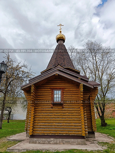 Часовня Владимира равноапостольного. Кремль. Великий Новгород (2024 год). Стоковое фото, фотограф Кудряшова Надежда / Фотобанк Лори