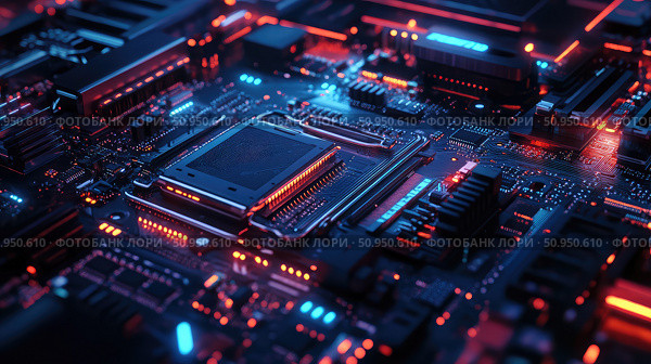 chipbios stretching motherboard ai generated. Стоковое AI-изображение, AI-художник Vectorwin / Фотобанк Лори