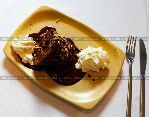 Chocolate fondant. Стоковое фото, фотограф Яков Филимонов / Фотобанк Лори