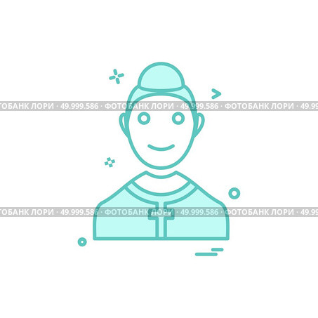 Christian church father pastor priest icon vector design. Стоковая иллюстрация, агентство Ingram Publishing / Фотобанк Лори