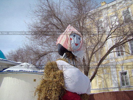 Чучело масленицы (2009 год). Стоковое фото, фотограф Geo Natali / Фотобанк Лори