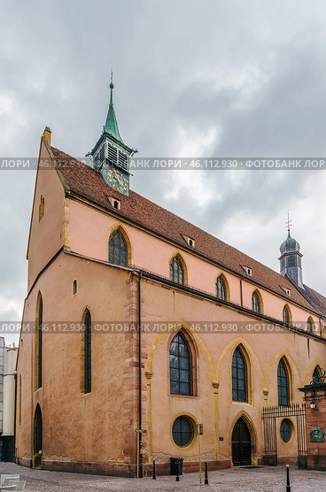 Church of St. Matthew, Colmar, France (2016 год). Стоковое фото, фотограф Boris Breytman / Фотобанк Лори