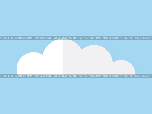 Cloud vector illustration. Misty vapors rise, blending with ethereal beauty high, heavenly clouds Natural cloudscape formations add dimension to ever-evolving climate. Cloud. Cloudy weather adds layer mystique, turning sky into canvas dreams. Стоковая иллюстрация, агентство Ingram Publishing / Фотобанк Лори