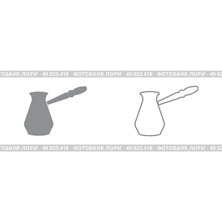 Coffee pot icon . Стоковая иллюстрация, агентство Ingram Publishing / Фотобанк Лори