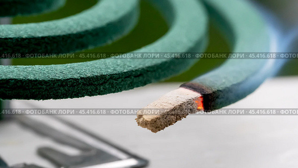 coil against insects and mosquitoes. Стоковое фото, фотограф Igor Skripachev / Фотобанк Лори