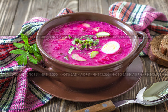 Cold soup. Стоковое фото, агентство Ingram Publishing / Фотобанк Лори