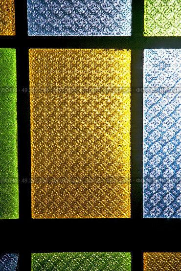 colorated glass and sun in morocco africa window and light. Стоковое фото, агентство Ingram Publishing / Фотобанк Лори