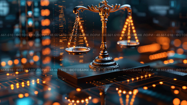 Compliance rule law and regulation graphic interface for business quality policy. Стоковое AI-изображение, AI-художник Anastasy Yarmolovich / Фотобанк Лори