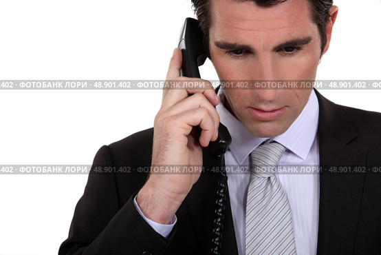Concerned businessman. Стоковое фото, агентство Ingram Publishing / Фотобанк Лори