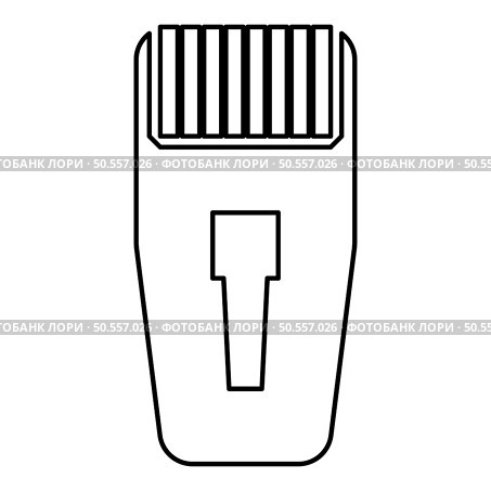 Connector RJ-45 connecter ethernet rj45 internet contour outline line icon black color vector illustration image thin flat style simple. Connector RJ-45 connecter ethernet rj45 internet contour outline line icon black color vector illustration image thin flat style. Стоковая иллюстрация, агентство Ingram Publishing / Фотобанк Лори
