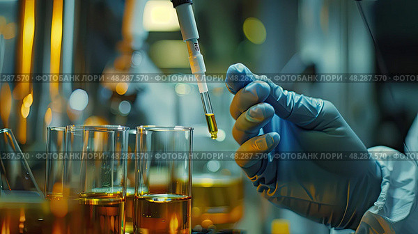 control cbd oil lab ai generated. Стоковое AI-изображение, AI-художник Vectorwin / Фотобанк Лори