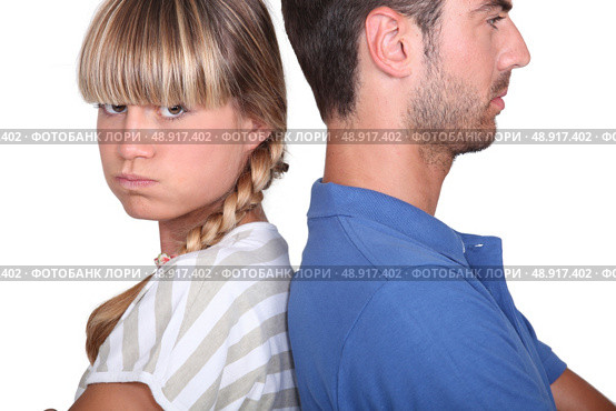Couple having a disagreement. Стоковое фото, агентство Ingram Publishing / Фотобанк Лори