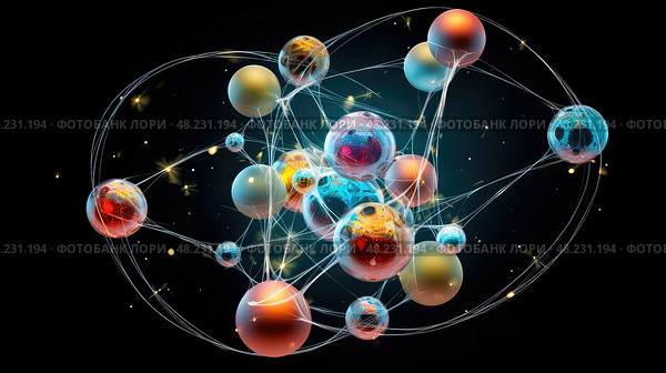 covalent oxygen atom ai generated. Стоковое AI-изображение, AI-художник Vectorwin / Фотобанк Лори
