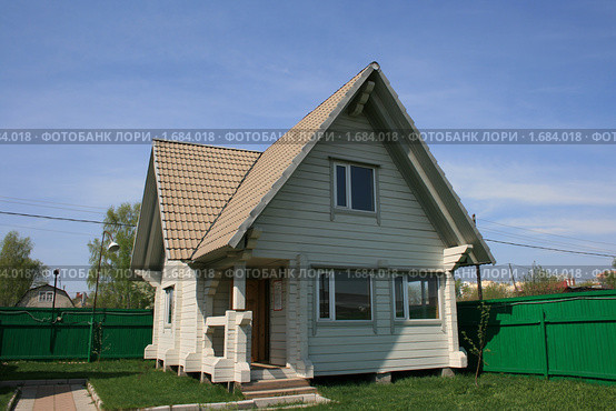 Дачный дом. Стоковое фото, фотограф Lana / Фотобанк Лори
