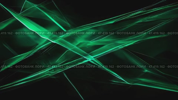 Dark background, laser beams of green light on a black background. Стоковое AI-видео, аниматор Ирина Ручушкина / Фотобанк Лори