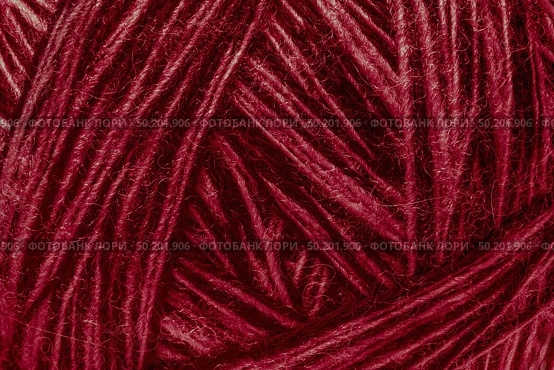 Deep red striped scratchy delicate wool yarn texture suitable as background concept. Стоковое фото, фотограф Camptoloma / Фотобанк Лори