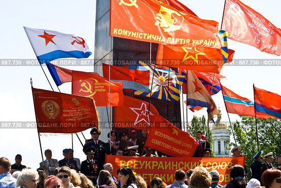 День Победы (2009 год). Редакционное фото, фотограф Евгений Ореховский / Фотобанк Лори