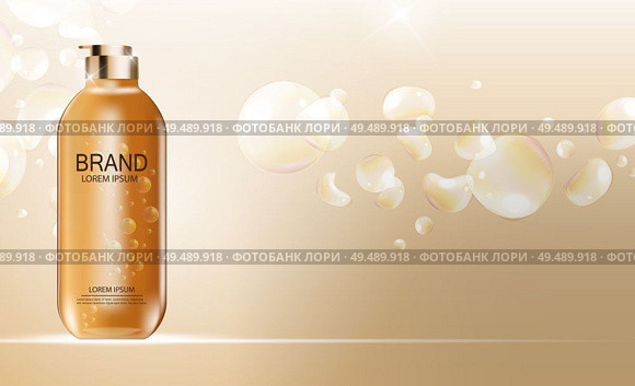 Design Cosmetics Product  Template for Ads or Magazine Background. 3D Realistic Vector Iillustration. EPS10. Design Cosmetics Product  Template for Ads or Magazine Background. 3D Realistic Vector Iillustration. Стоковая иллюстрация, агентство Ingram Publishing / Фотобанк Лори