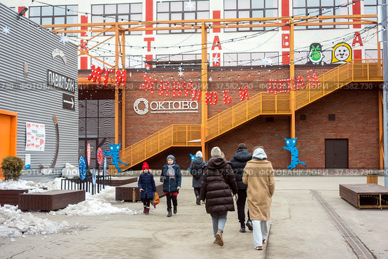 Детский творческий индустриальный кластер"Октава".  Город Тула (2022 год). Редакционное фото, фотограф Владимир Макеев / Фотобанк Лори