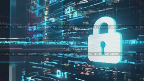 Digital Code and Binary Streams Illustrate Data Flow and Cyber Security Concepts in a Modern Technological Environment. Стоковое AI-видео, аниматор Sergey Grishin / Фотобанк Лори
