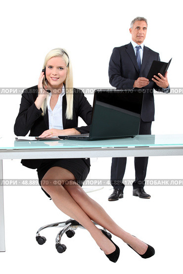 Director and Secretary. Стоковое фото, агентство Ingram Publishing / Фотобанк Лори