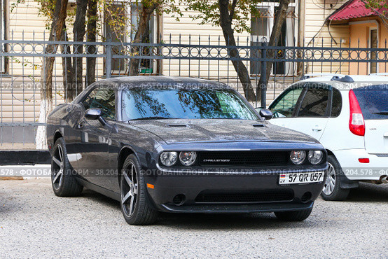 Dodge Challenger (2022 год). Редакционное фото, фотограф Art Konovalov / Фотобанк Лори