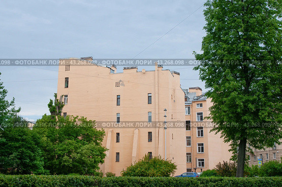 Доходный дом на улице Блохина ,22. Редакционное фото, фотограф Татьяна Шикова / Фотобанк Лори