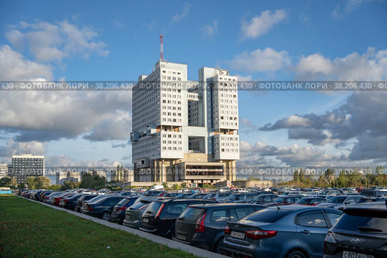 Дом Советов. Калининград (2022 год). Редакционное фото, фотограф Владимир Макеев / Фотобанк Лори