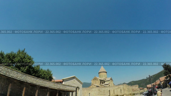 Древняя столица грузинского царства Мцхета, Грузия (2016 год). Редакционное видео, видеограф Потийко Сергей / Фотобанк Лори