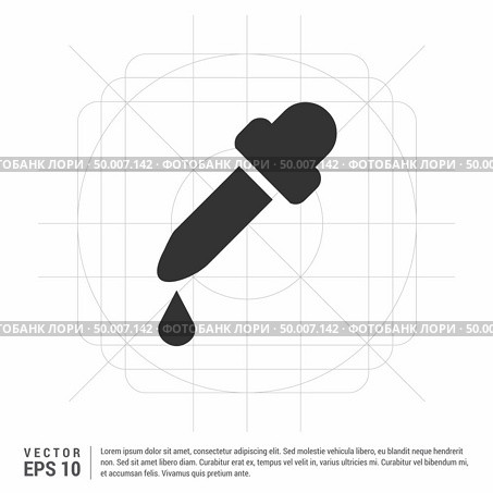 Dropper icon. Стоковая иллюстрация, агентство Ingram Publishing / Фотобанк Лори