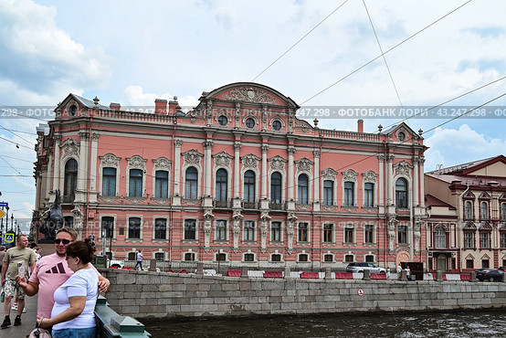 Дворец Белосельских-Белозерских. Город Санкт-Петербург (2023 год). Редакционное фото, фотограф Александр Тараканов / Фотобанк Лори