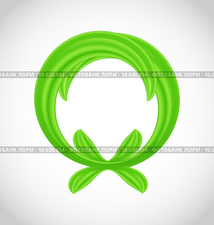 Eco friendly icon isolated. Стоковая иллюстрация, иллюстратор Oleg Tirunov / Smarterpix / Фотобанк Лори