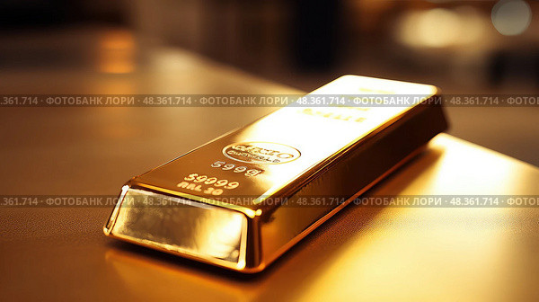 economics gold standard ai generated. Стоковое AI-изображение, AI-художник Vectorwin / Фотобанк Лори