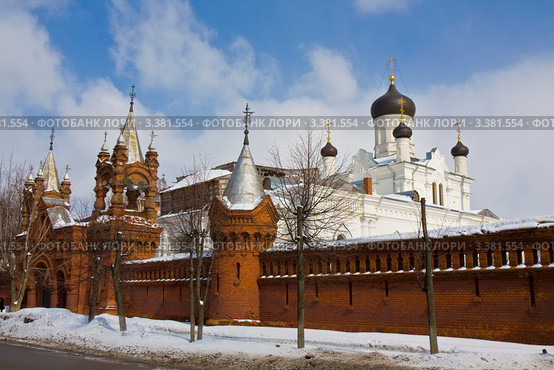 Егорьевск, Свято-Троицкий Мариинский монастырь (2012 год). Стоковое фото, фотограф ИВА Афонская / Фотобанк Лори