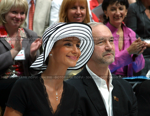 Екатерина Стриженова и Евгений Герасимов (2005 год). Редакционное фото, фотограф Морозова Татьяна / Фотобанк Лори