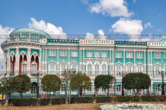 Екатеринбург. Дом Севастьянова (2016 год). Стоковое фото, фотограф Александр Тараканов / Фотобанк Лори
