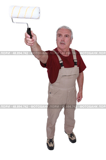 Elderly DIY enthusiast. Стоковое фото, агентство Ingram Publishing / Фотобанк Лори